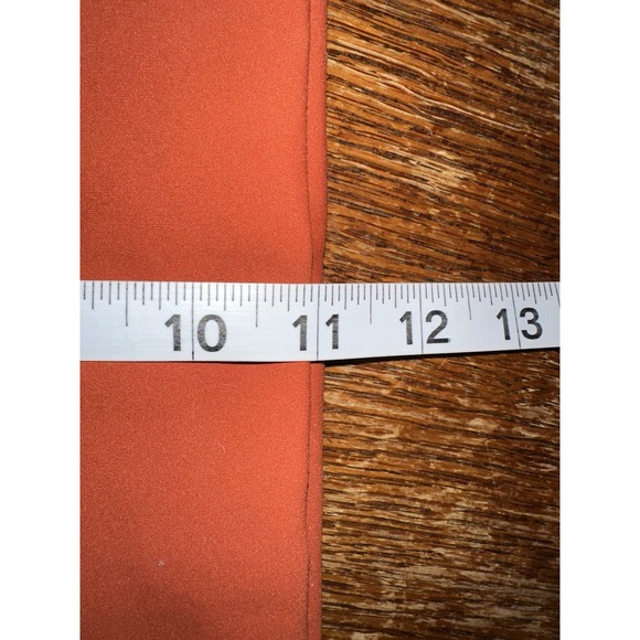 Lululemon Pants Womens 12 Orange Wunder Train HR Tight 26" Everlux LW5CQDS - Picture 6 of 7